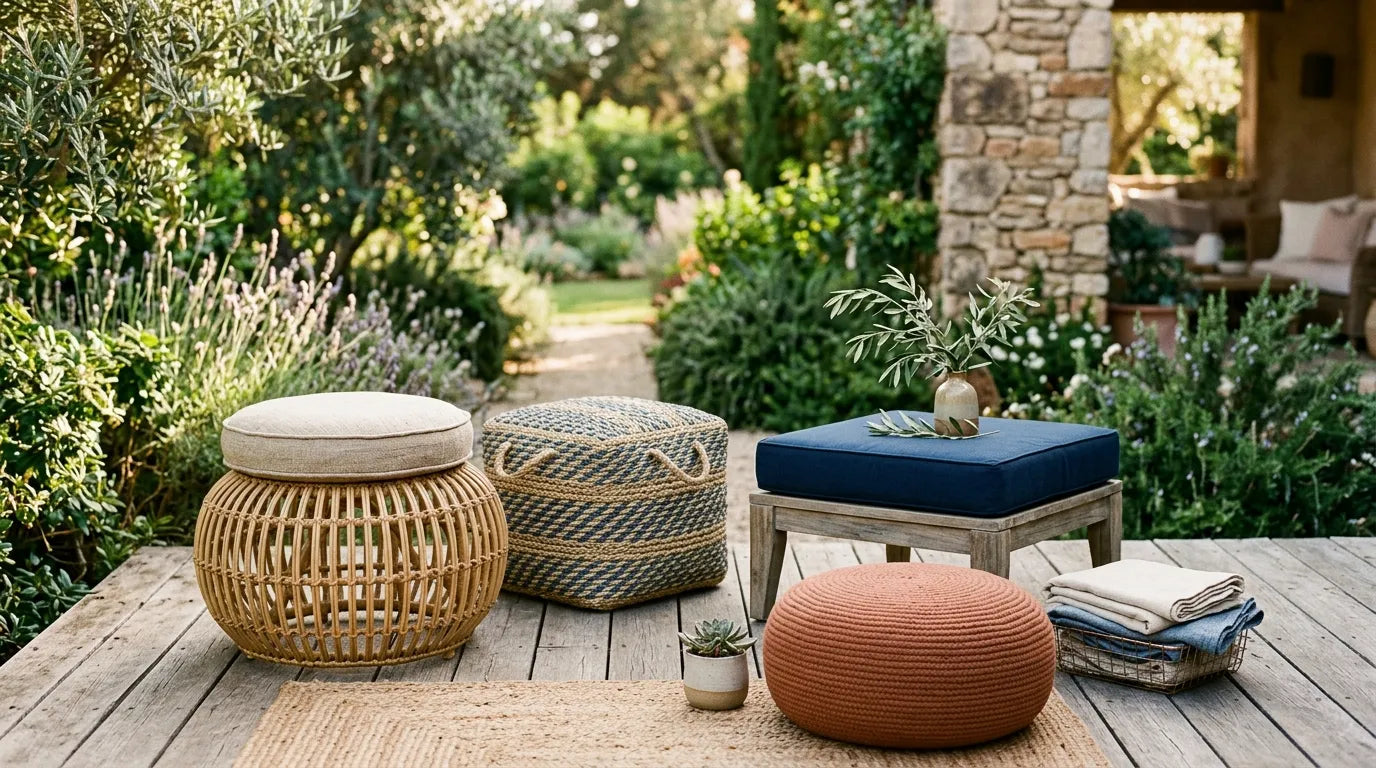 Outdoor Ottomans