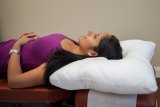 Cervical Linear Traction Neck Pillow Large Extra Firm- Orthopedic Sleeping Pillows