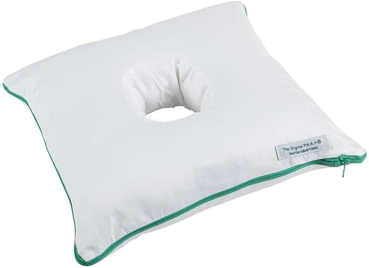 Travel Pillow with a Hole - A Portable Ear Pillow [Made in England]