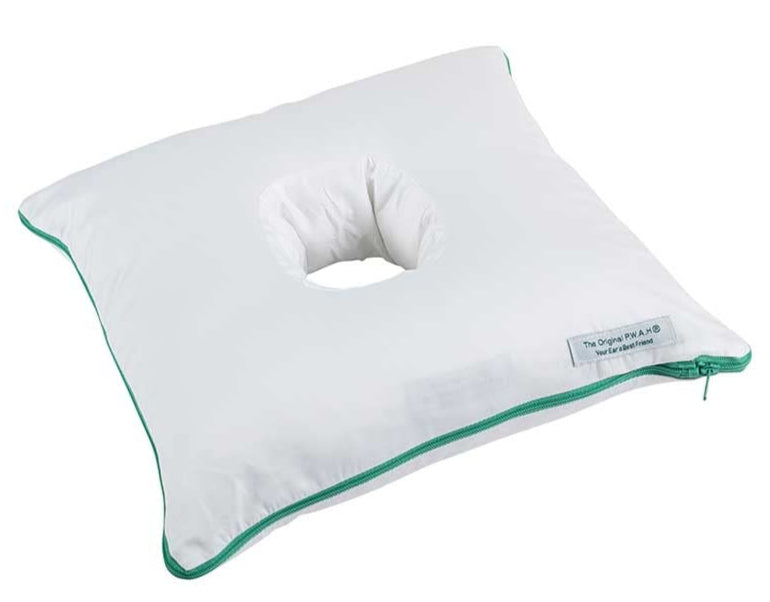 Travel Pillow with a Hole - A Portable Ear Pillow [Made in England]