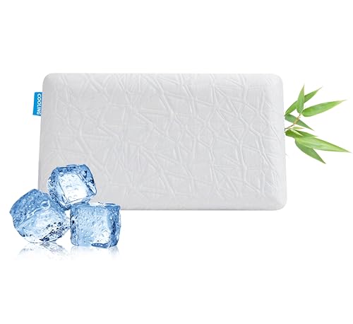 Foam Pillows for Sleeping, Cooling Gel Pillow for Hot Sleepers,