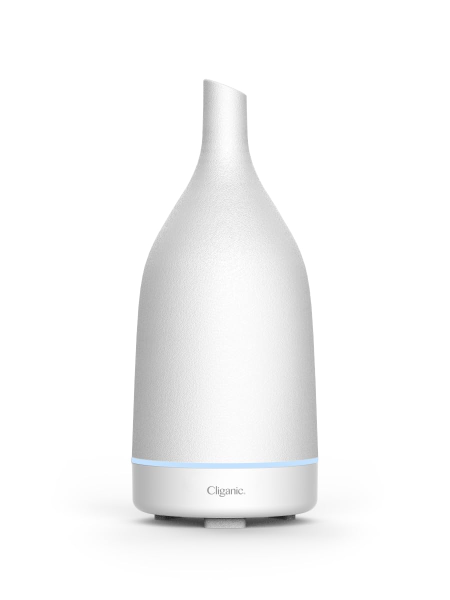 Ceramic Aromatherapy Diffuser for Essential Oils (White)