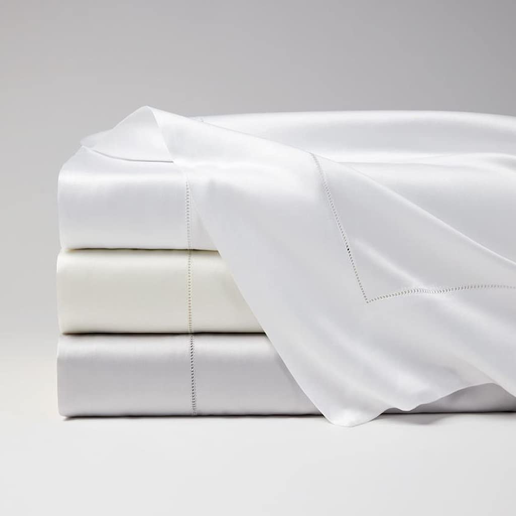 Sferra Giza 45 S King Flat Sheet 114x114 (White)