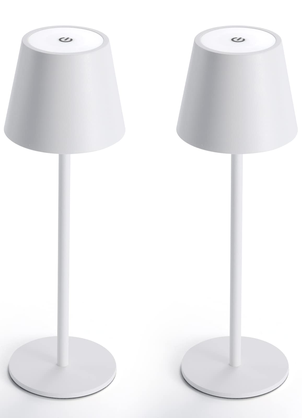 Pack LED Cordless Table Lamp, 6600mWh Rechargeable Battery Desk Lamp