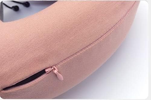 Travel Pillow Neck Cushion for Airplane or Car Travel,Washable Pillowcase