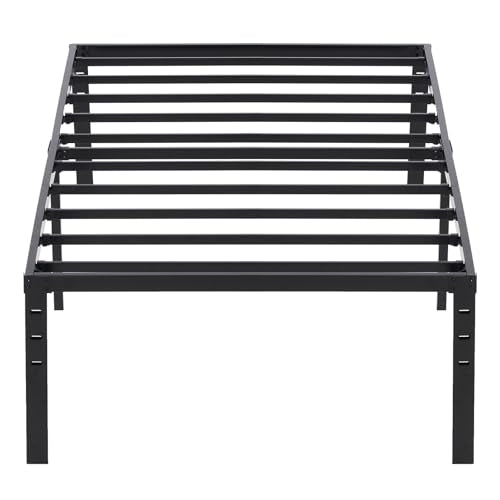 Metal Platform Bed Frame 18 Inch Bed-Frame-Queen No Box Spring Needed
