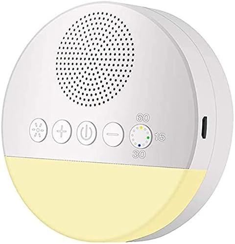 Timer Sound Machine Natural Soothing Sounds Portable Therapy White