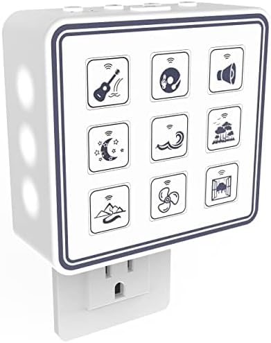 Wall Plug in White Noise Sound Machine for Office Privacy & Noise Canceling