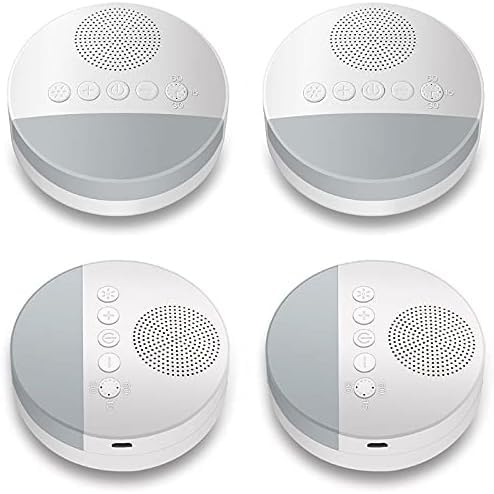 Timer Sound Machine Natural Soothing Sounds Portable Therapy White