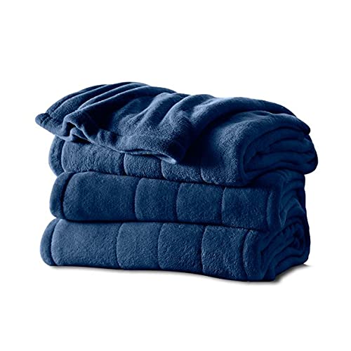 King Velvetplush Electric Heated Blanket 10 Heat Settings Preheat Feature