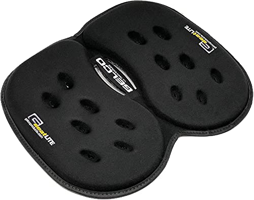 Travel Gel and Foam Cushion - for Back Pain, Sciatica, Pressure Relief, and Tailbone