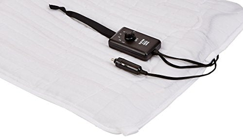 Twin, Heated Mattress Pad, Non-Fitted, Size 36 x 60, Model# T36 12V Used in Trucks
