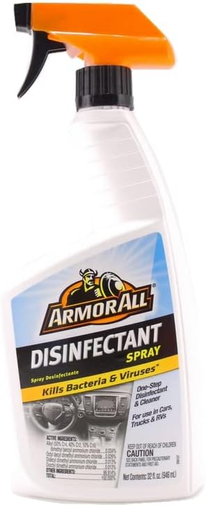 Disinfectant Spray General Cleaner Deodorizer Kills Bacteria & Viruses 32 Ounce Sprayer