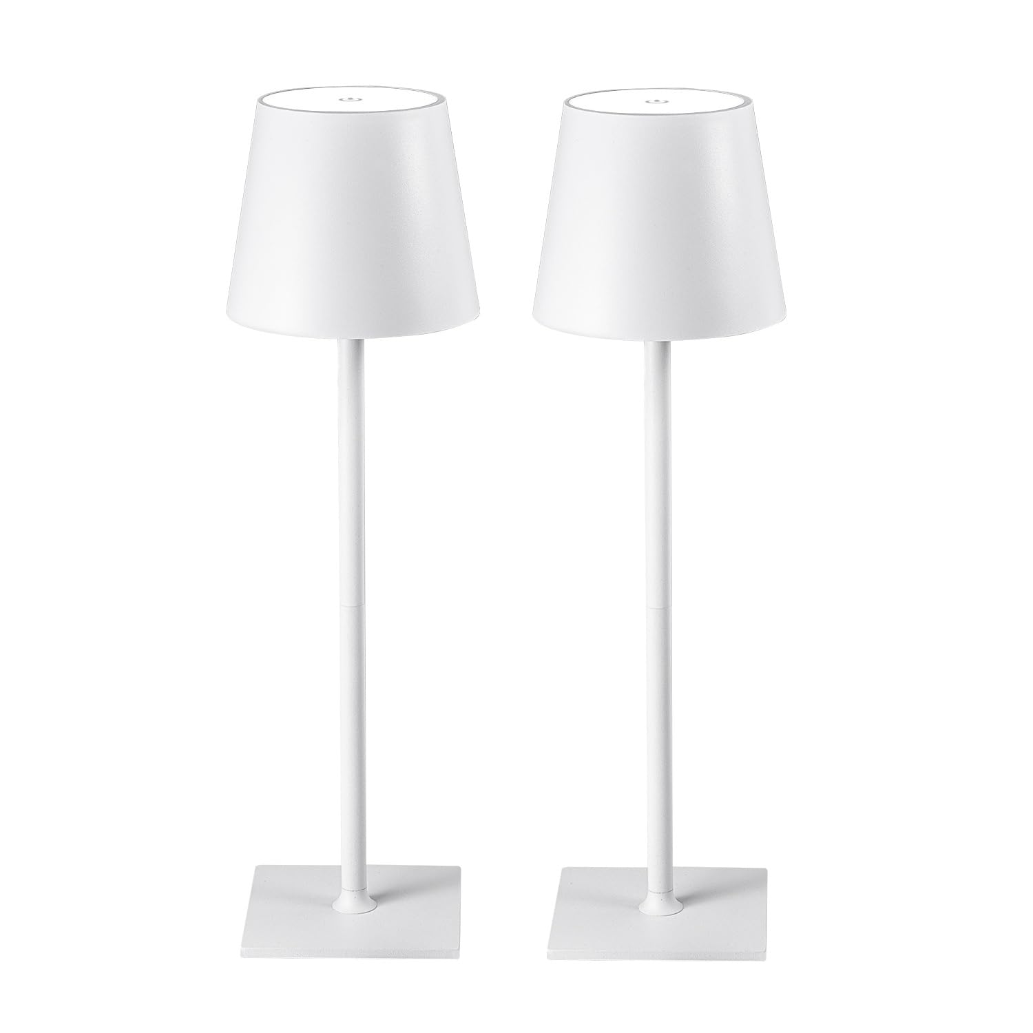 Cordless Table Lamps, 3 Colors Stepless Dimming, 5000mAh Rechargeable Battery