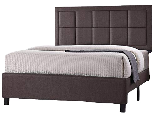 Contemporary Styling Warm Brown 5Pc Queen Bedroom Set(Q/D/M/N/C)