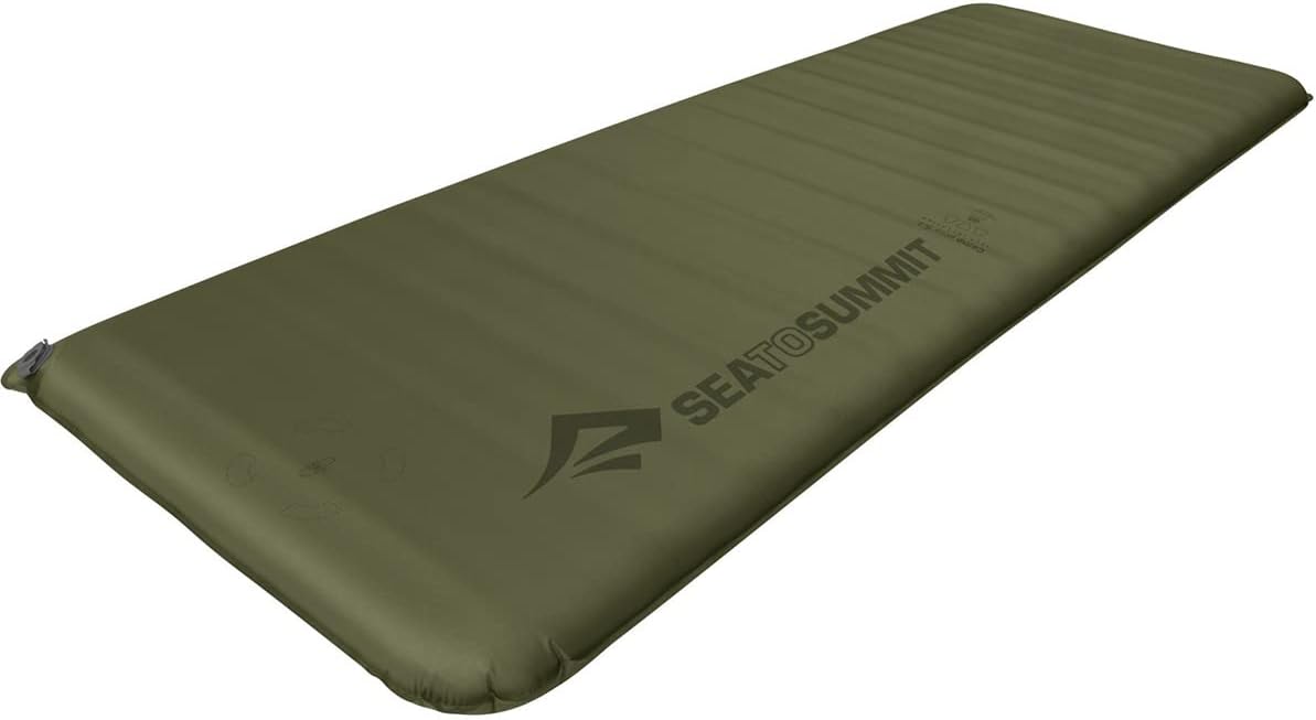 Camp Plus Self-Inflating Foam Sleeping Mat for Camping, Rectangular