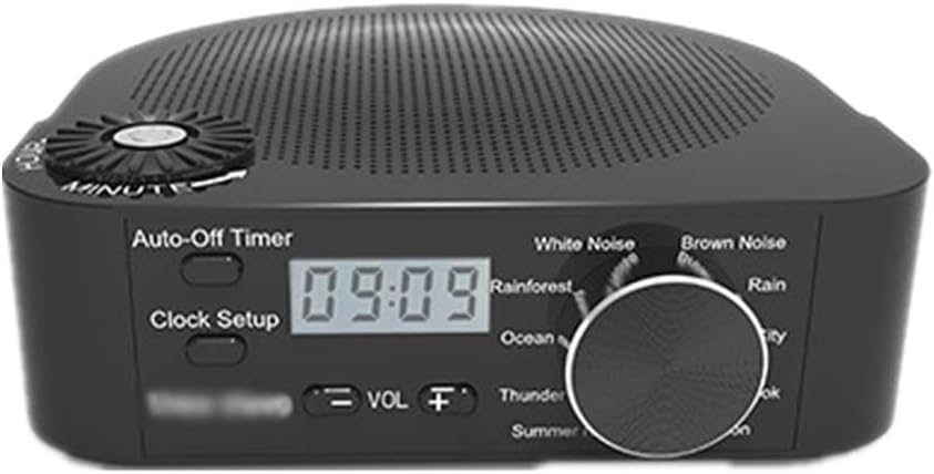 Machine Soothing Natural Sleep Sound Machine Sleep Timer Compact