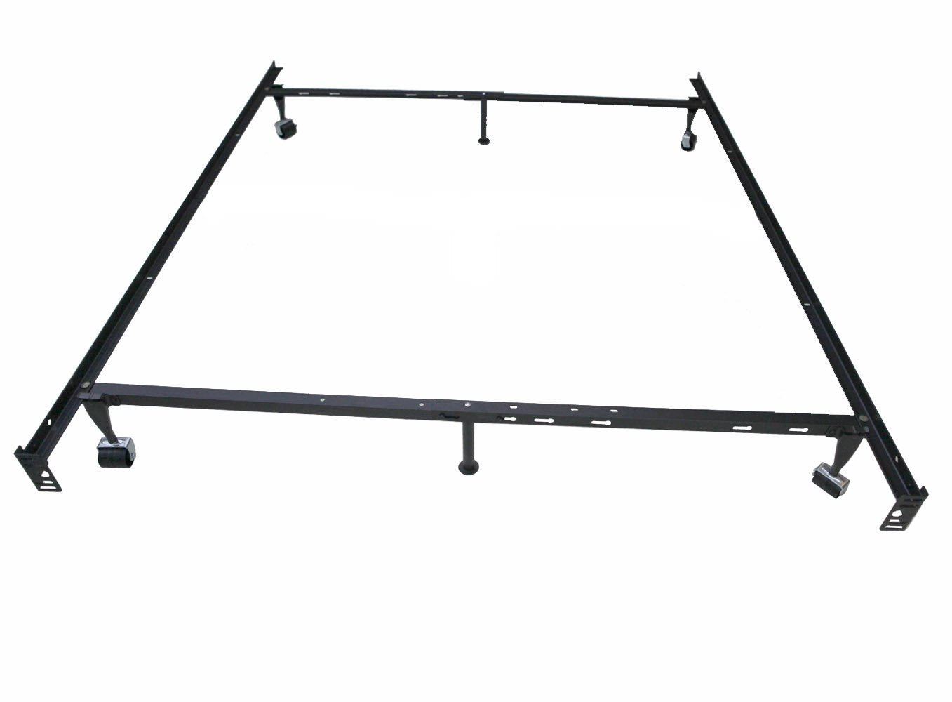 Leg Super Duty Adjustable Metal Bed Frame