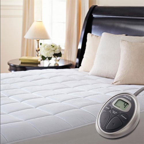 Premium Luxury Quilted Heated Electric Mattress Pad - Queen Size