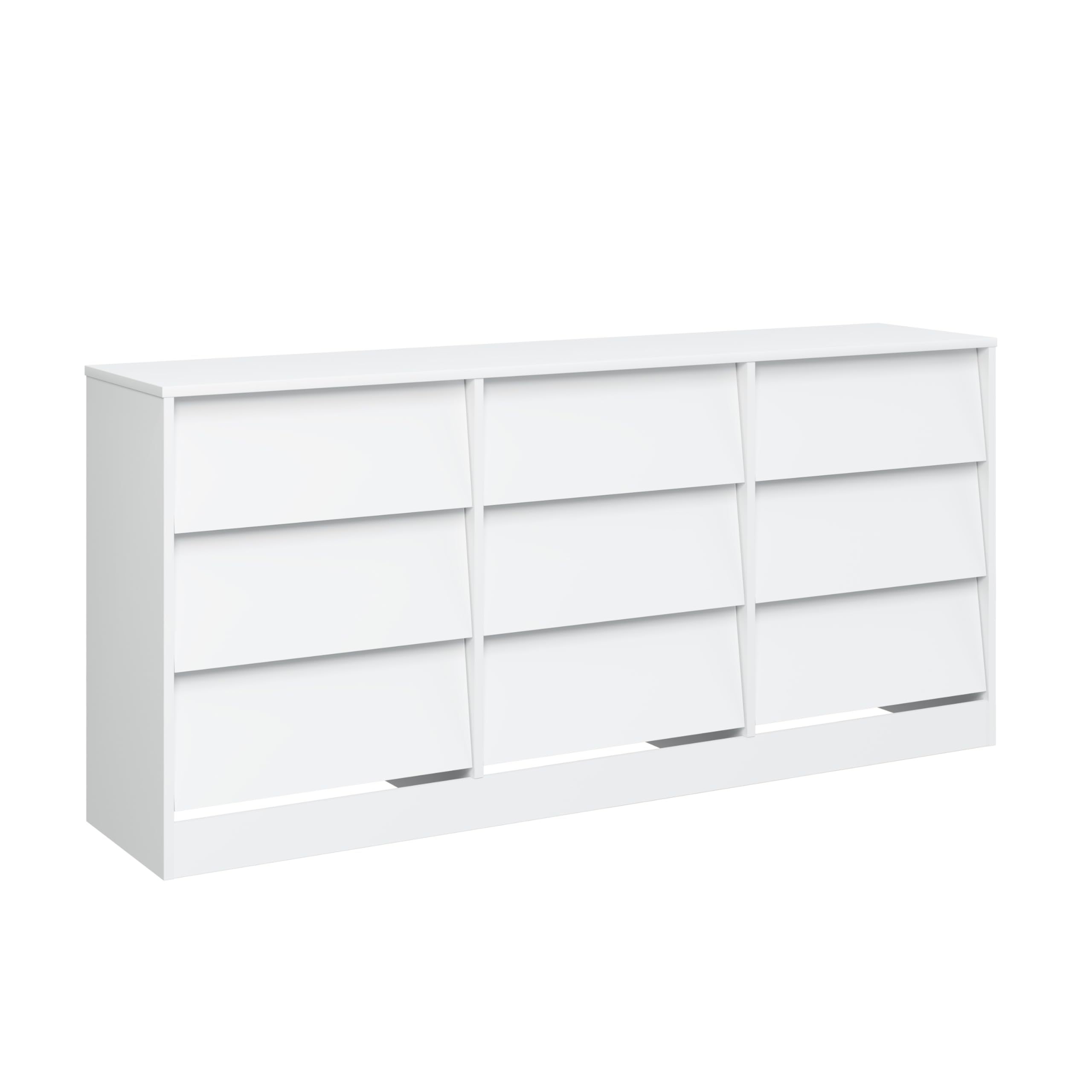 9-Drawer Dressers for Bedroom,Wooden Dresser TV Stand