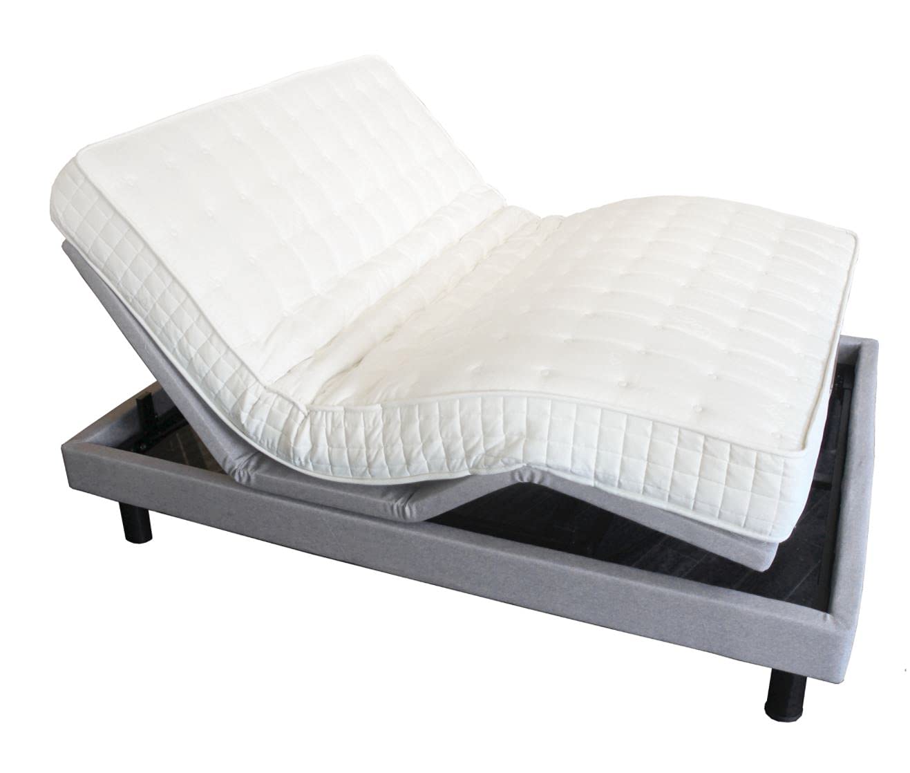 Bally Wave Mattress - Organic Latex Coconut Coir for Adjustable Bed 8” Medium