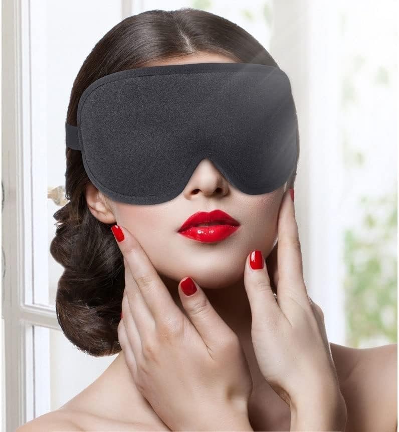 Sleep Eye Mask - 3D Contoured Eye Sleep Mask for Men and Women