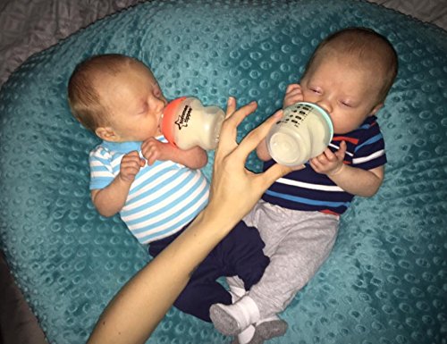 Teal 6 uses in 1 Twin Pillow Breastfeeding, Bottlefeeding, Tummy Time