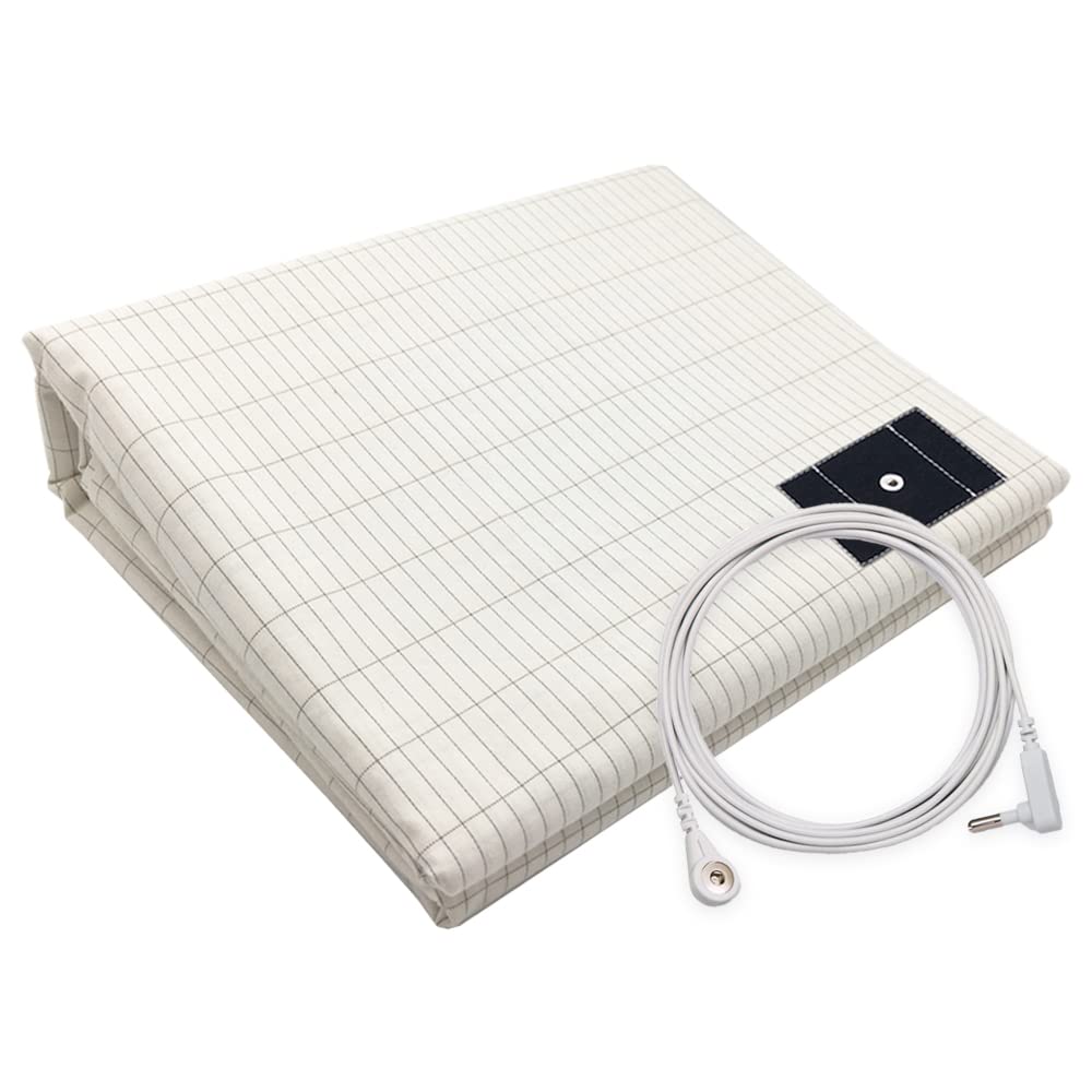 Sheets King Conductive Grounding Mat for Bed with 15ft Grounding