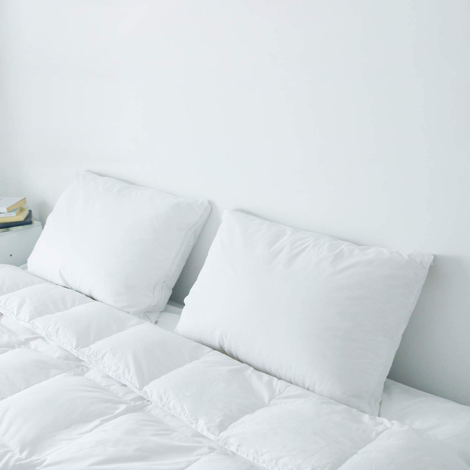 Feather and Down Pillows for Sleeping(2 Pack)