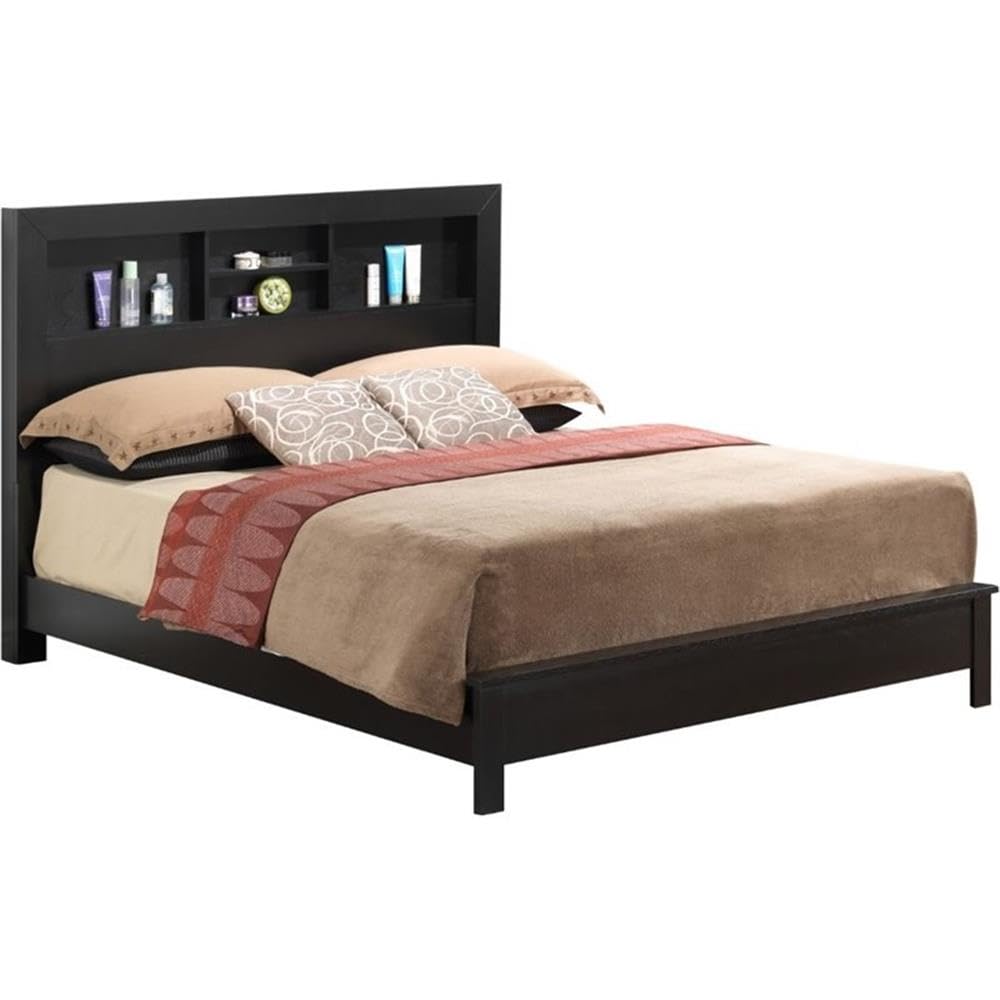 Burlington Full Panel Bed in Black