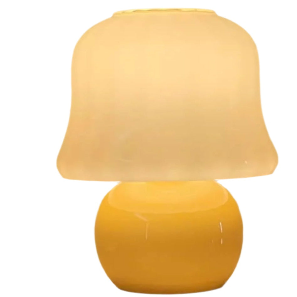 202405 Bedside Table Lamp French Style Table Lamp Bedroom Bedside Lamp Mushroom