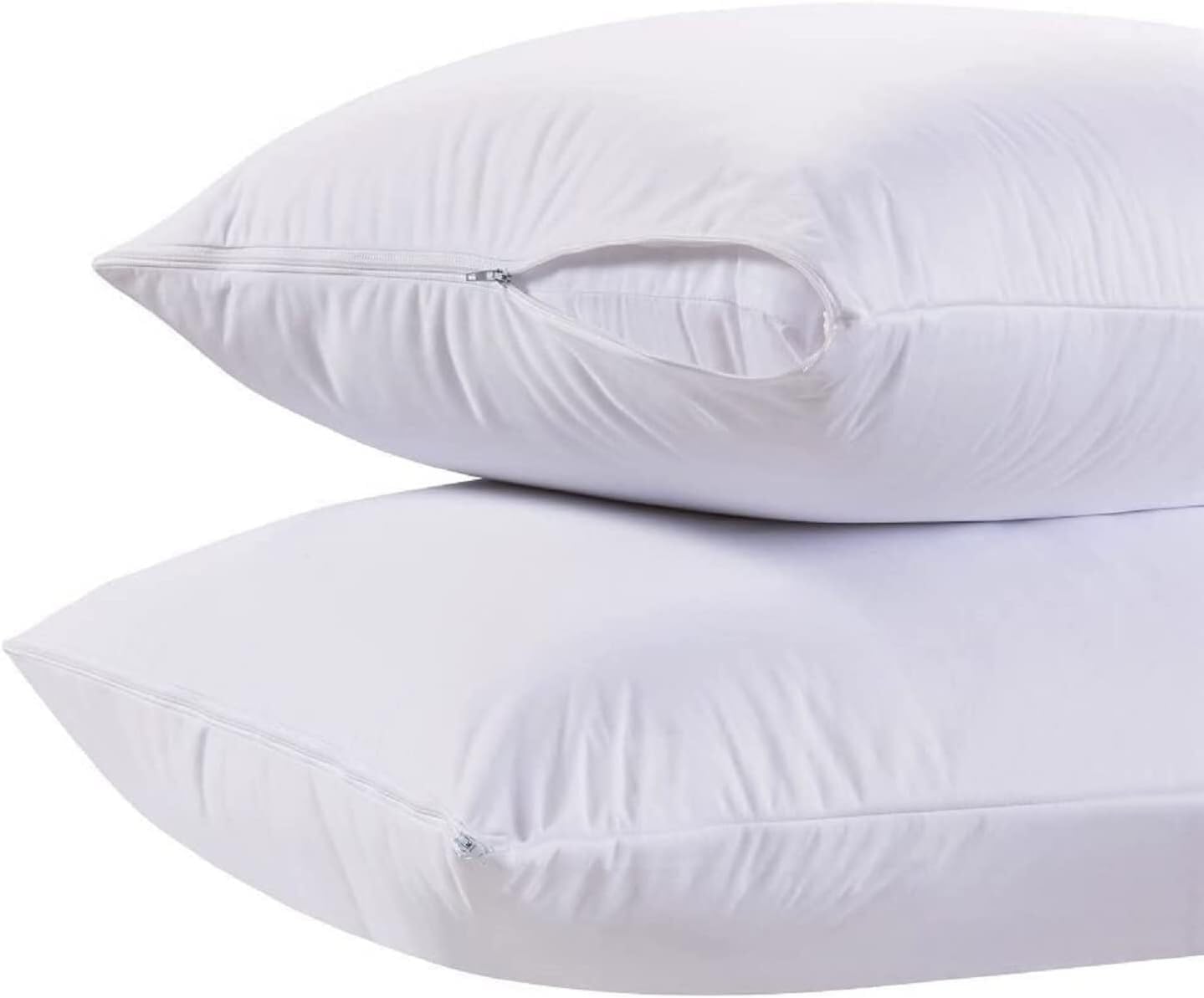 King Pillow Covers with Zipper 2 Pack - 20 x 36 Ultra-Soft