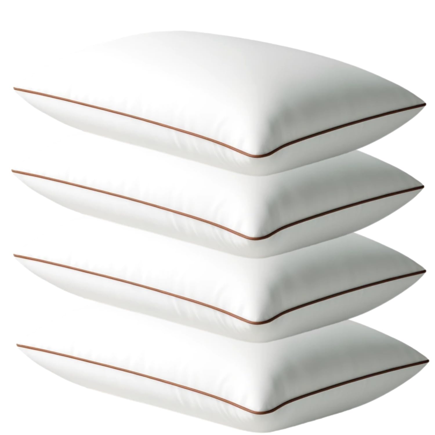 Luxury Hypoallergenic Sleeping Bed Pillows - Soft and Supportive