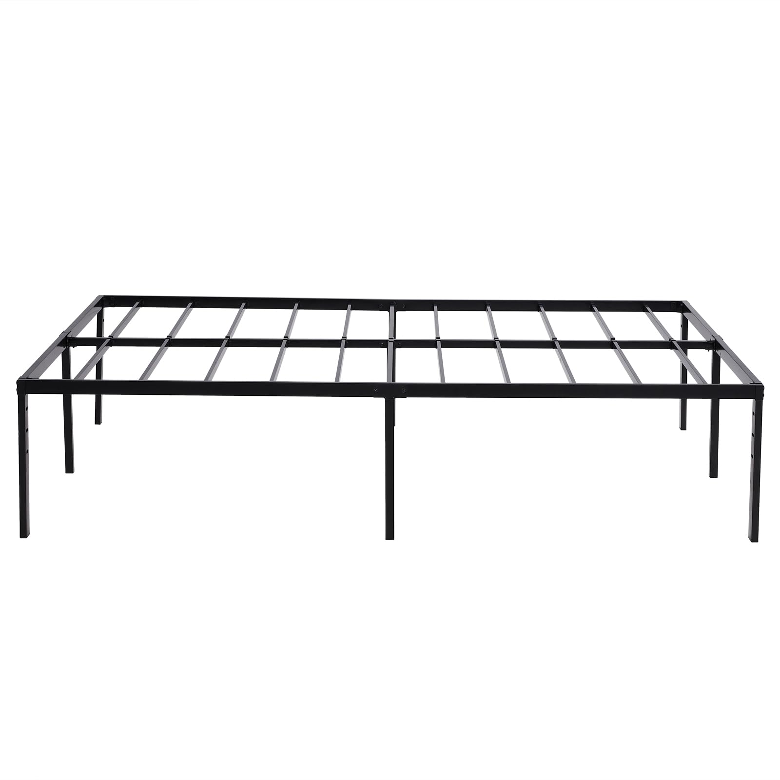 King Bed Frame w/ 9 Metal Legs for Boys Girls
