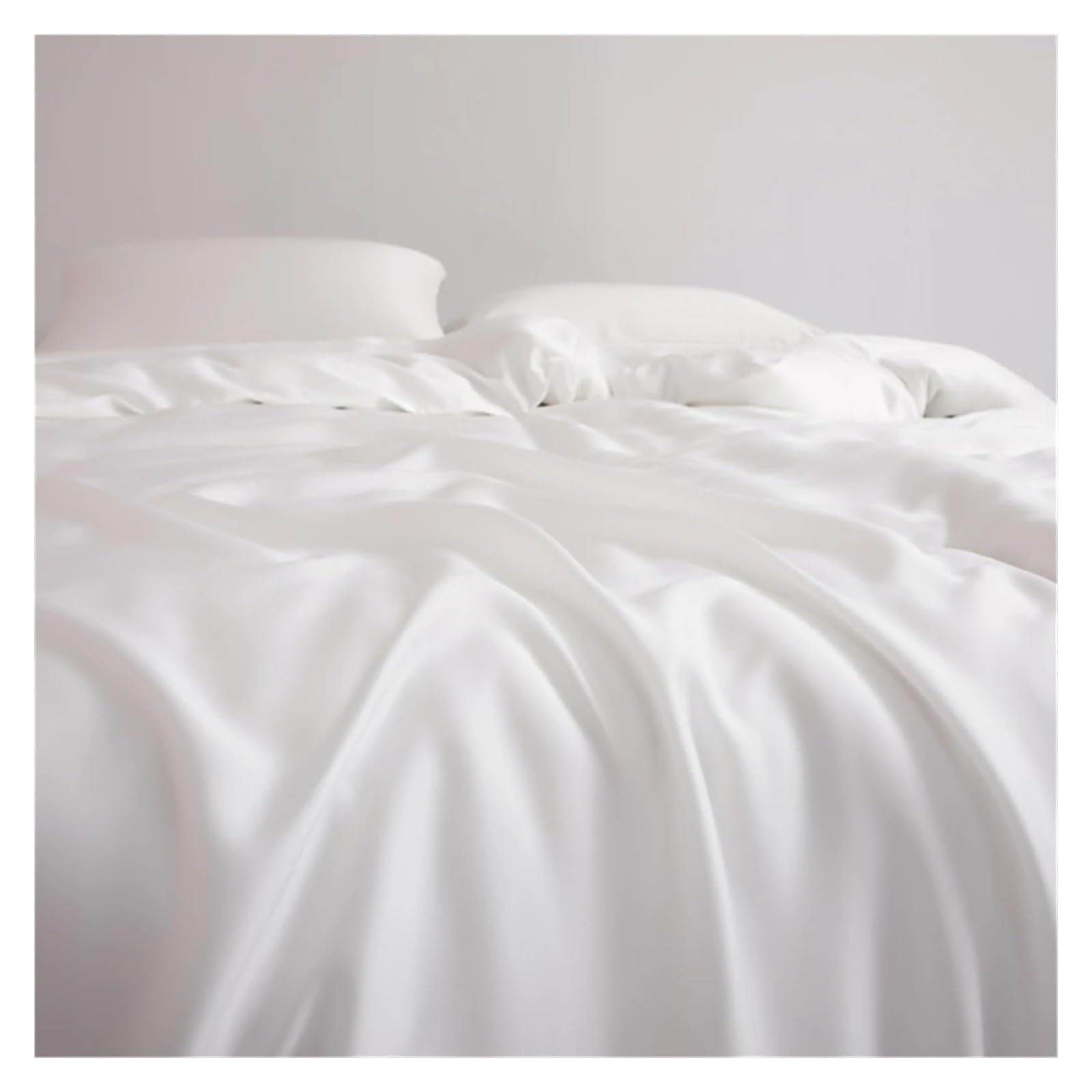 100% Silk Beauty Bedding Set Silky Healthy Duvet Cover Flat Sheet Pillowcases