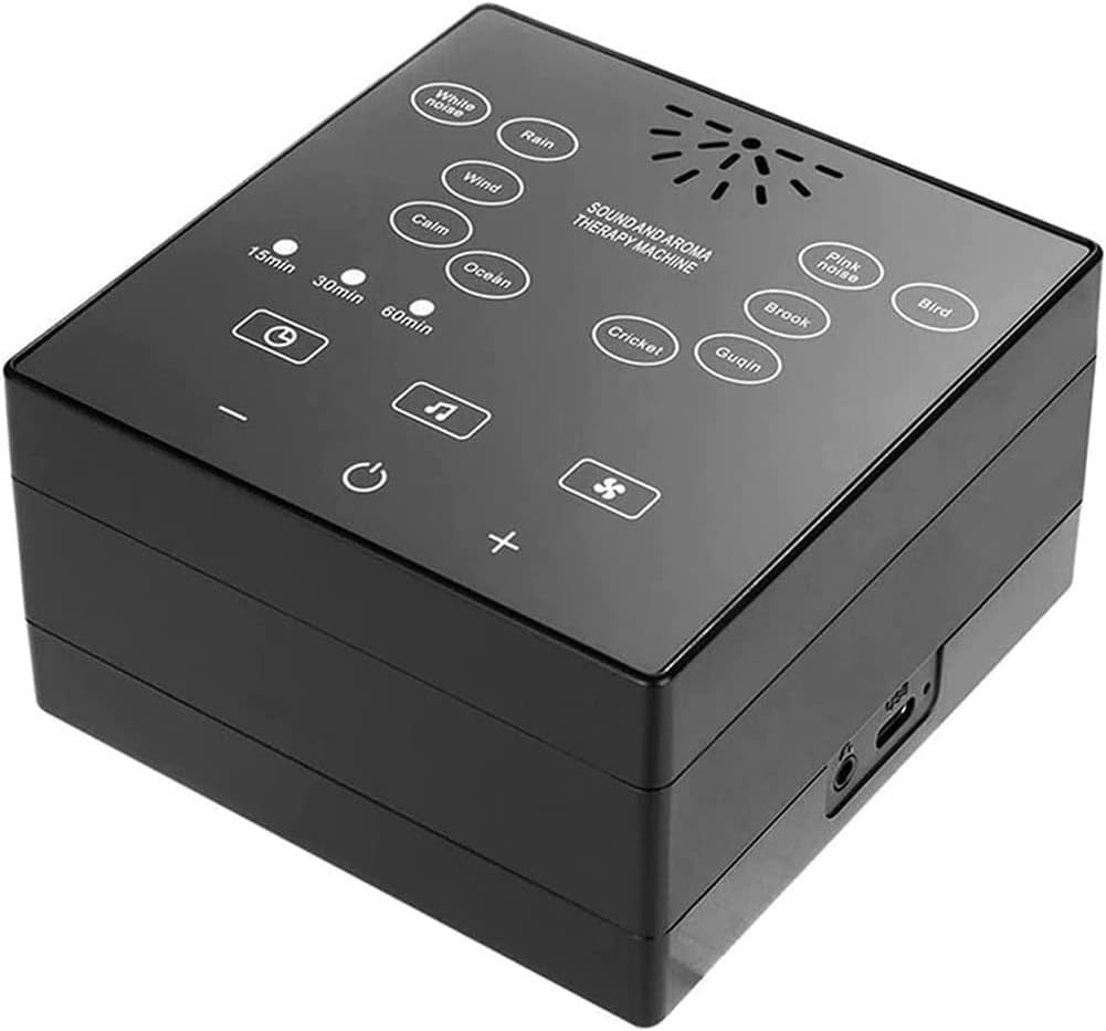 White Noise Machine for Baby Kids Adults, Rechargeable Sound Machine
