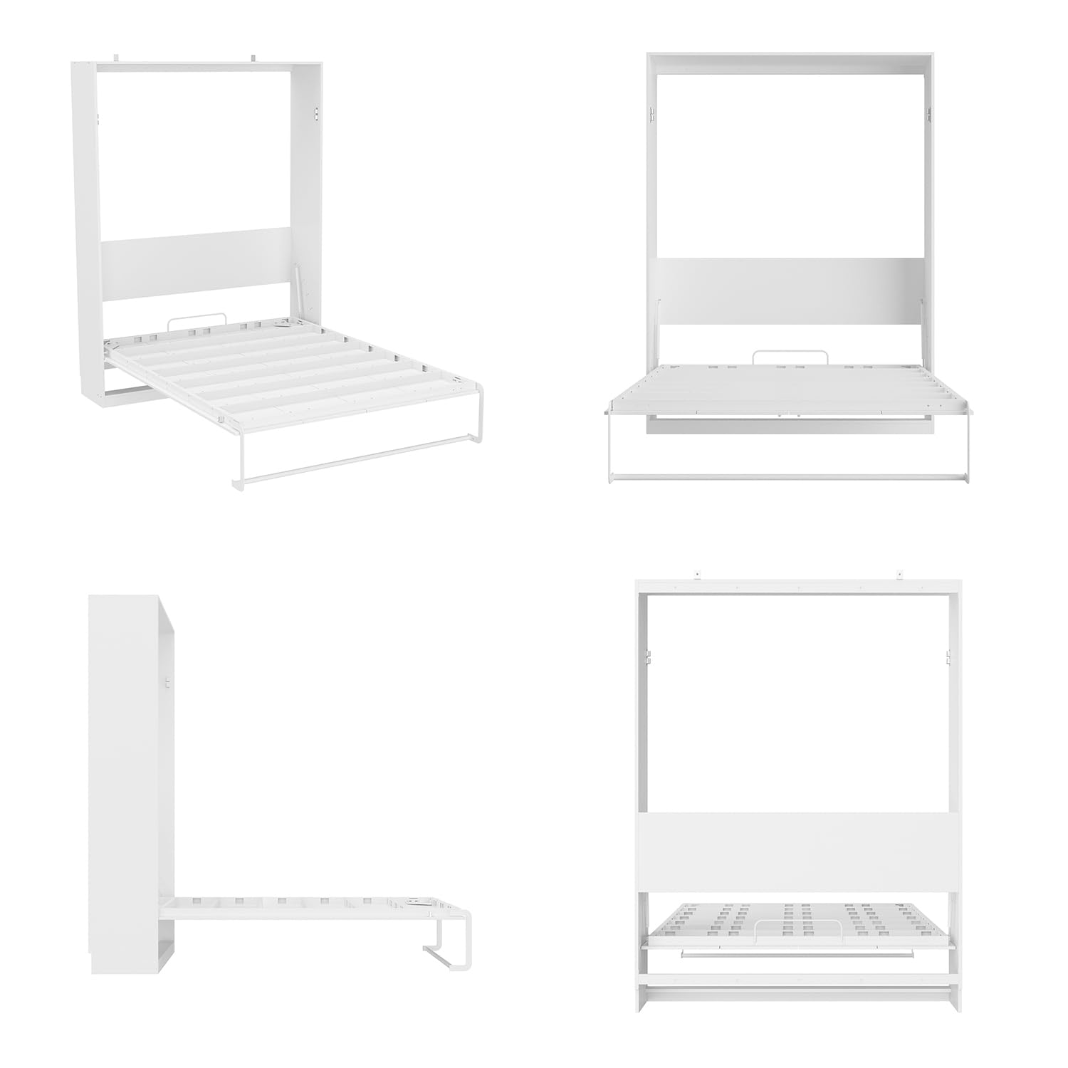 Queen Size Murphy Bed Cabinet, Cabinet Murphy Wall Hidden Beds Queen