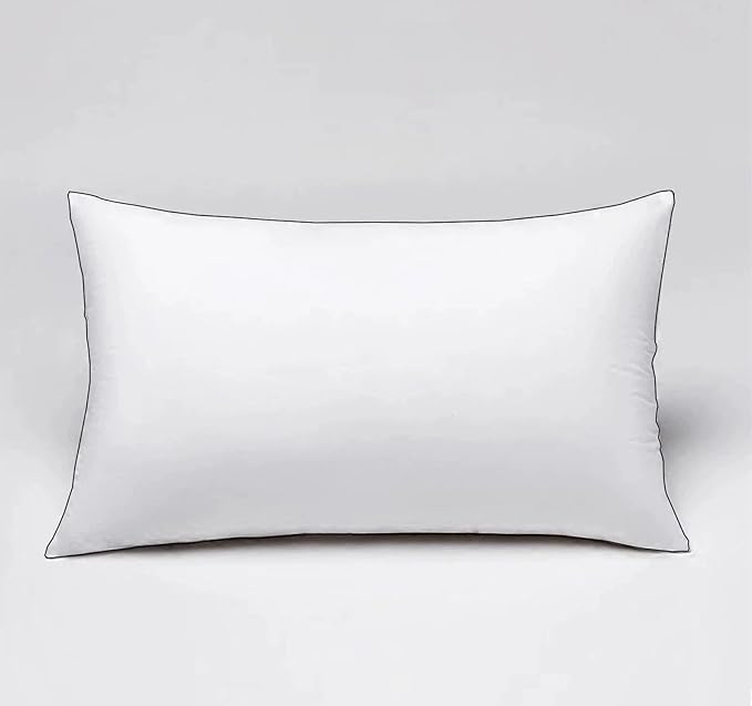 Luxury High Fill Power Goose Down Pillow 700Fill， Breathable Cotton Shell