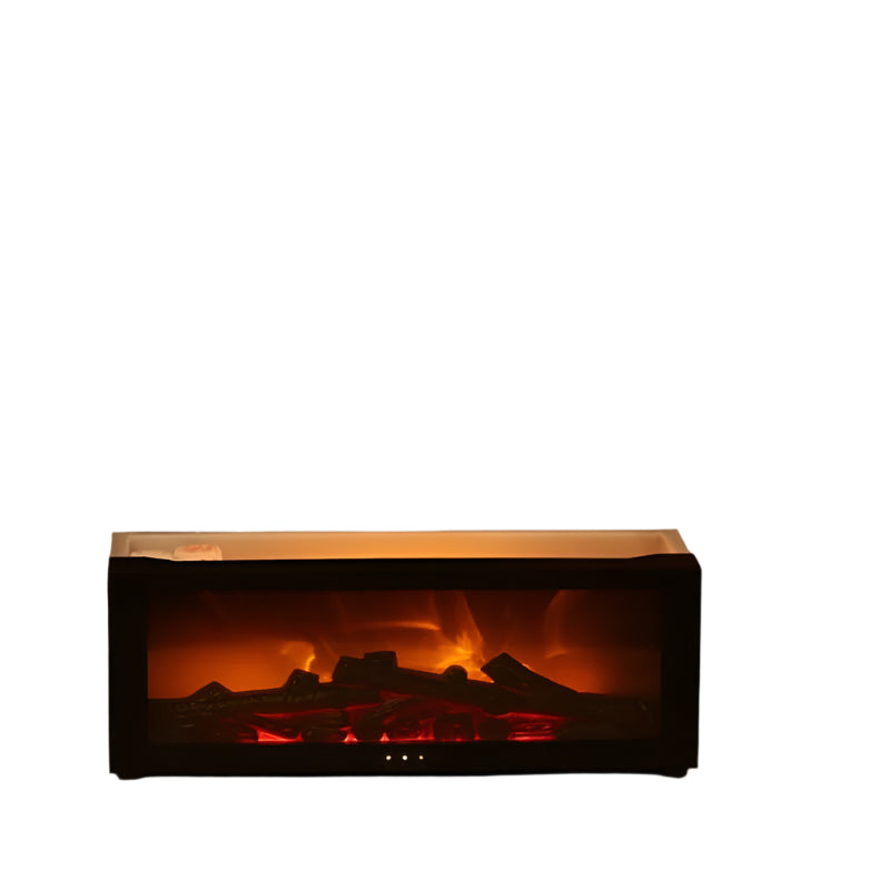 Diffuser, Fireplace Fire Flame Aromatherapy Diffuser, 150ml Ultrasonic