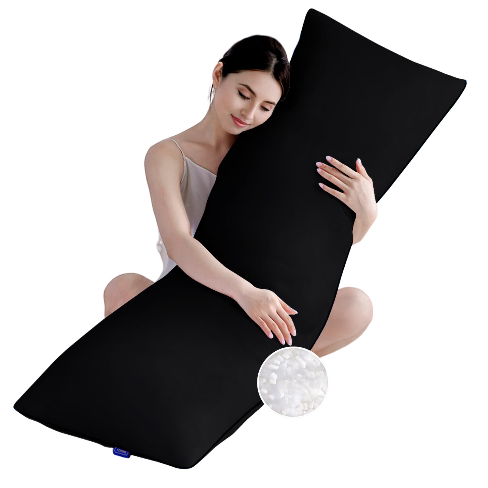 Memory Foam Body Pillow Insert - Full Body Pillow for Adults