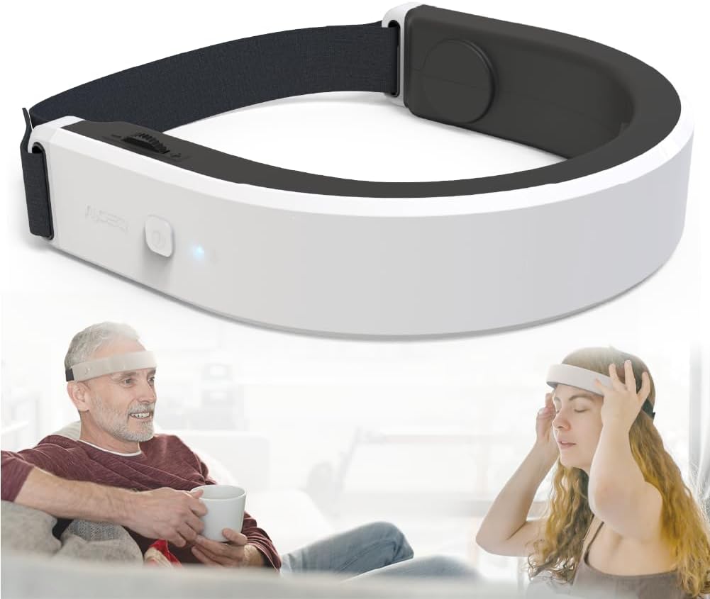 Relief Device, Brain Care Headset, 40Hz Gamma Wave Stimulation of Near-Infrared