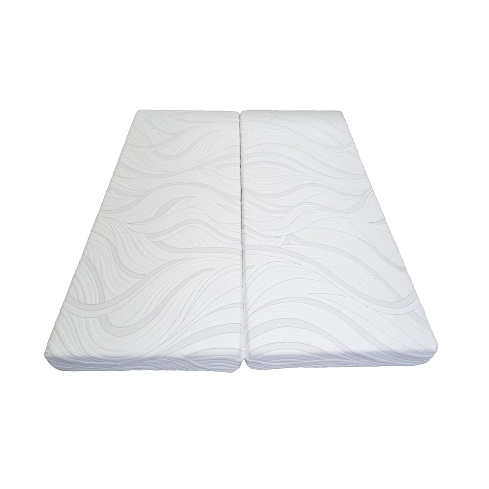 Cozyway Vertical Bi-Fold RV Short Queen Mattress, 75" x 60", 6" Thick | Mattress in a Box