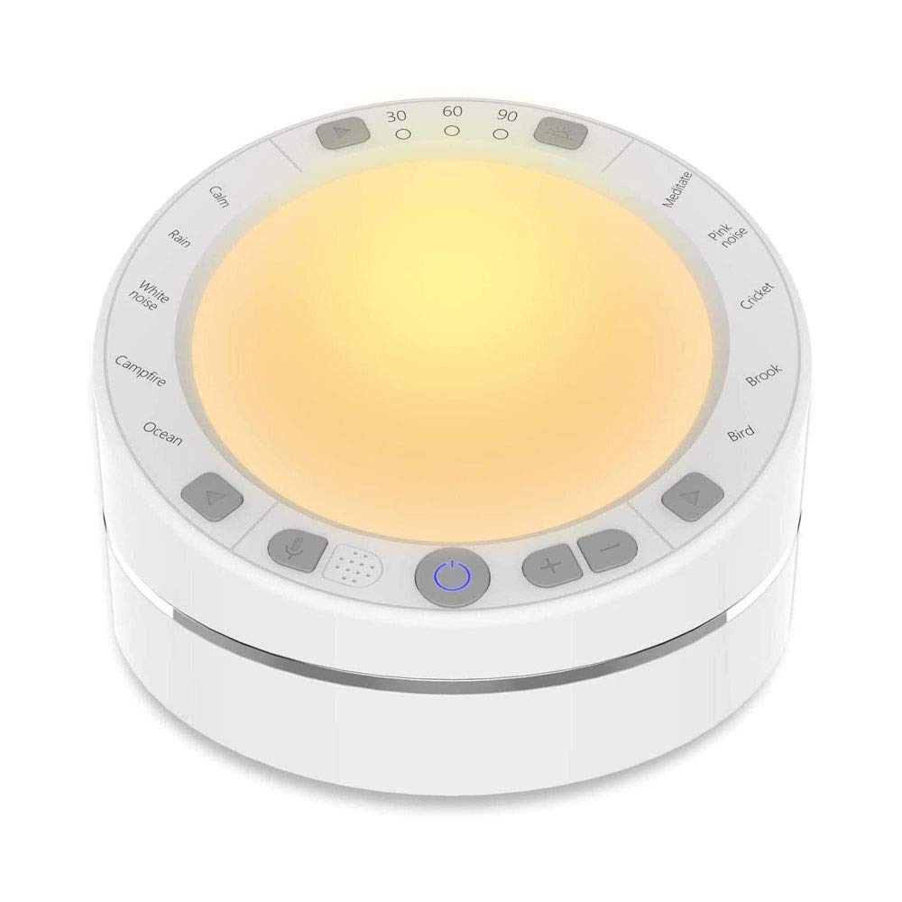 White Noise Machine with Touch Button, Soothing Sounds & of Volume