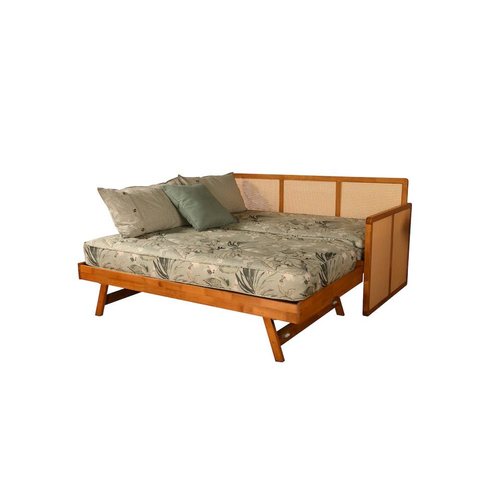 Twin-to-King Convertible Daybed Set with Mattresses Included
