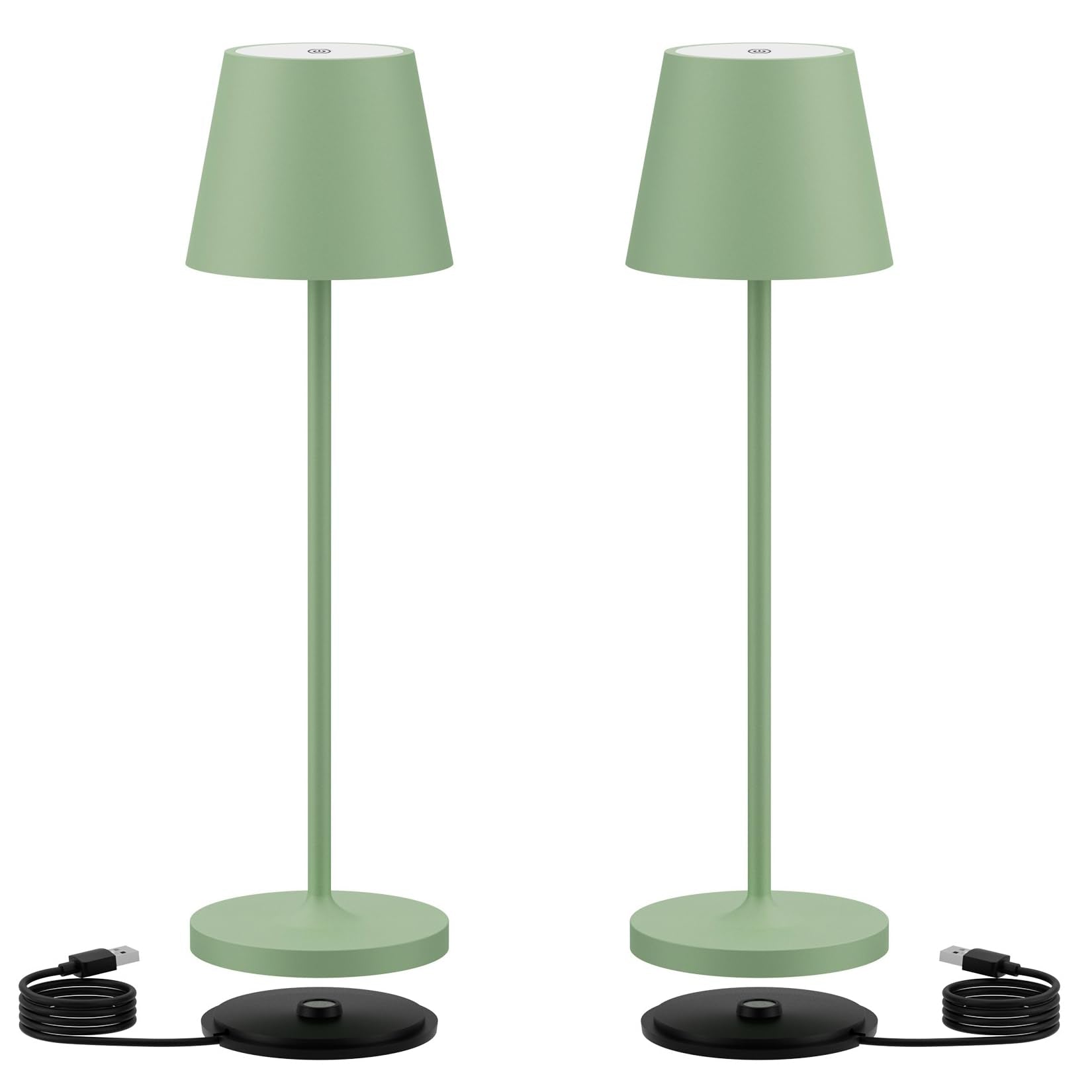 Cordless Table Lamps Portable Rechargeable Battery Operated Lamp, Modern