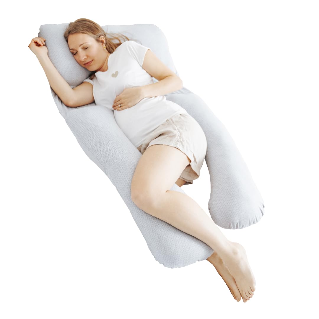 Love Maternity Pillow - Premium Organic Pregnancy Body Pillow for Sleeping