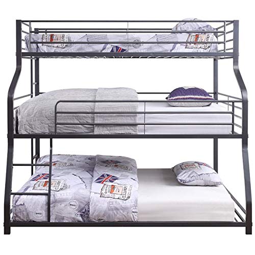 II Triple Bunk Bed in Gunmetal