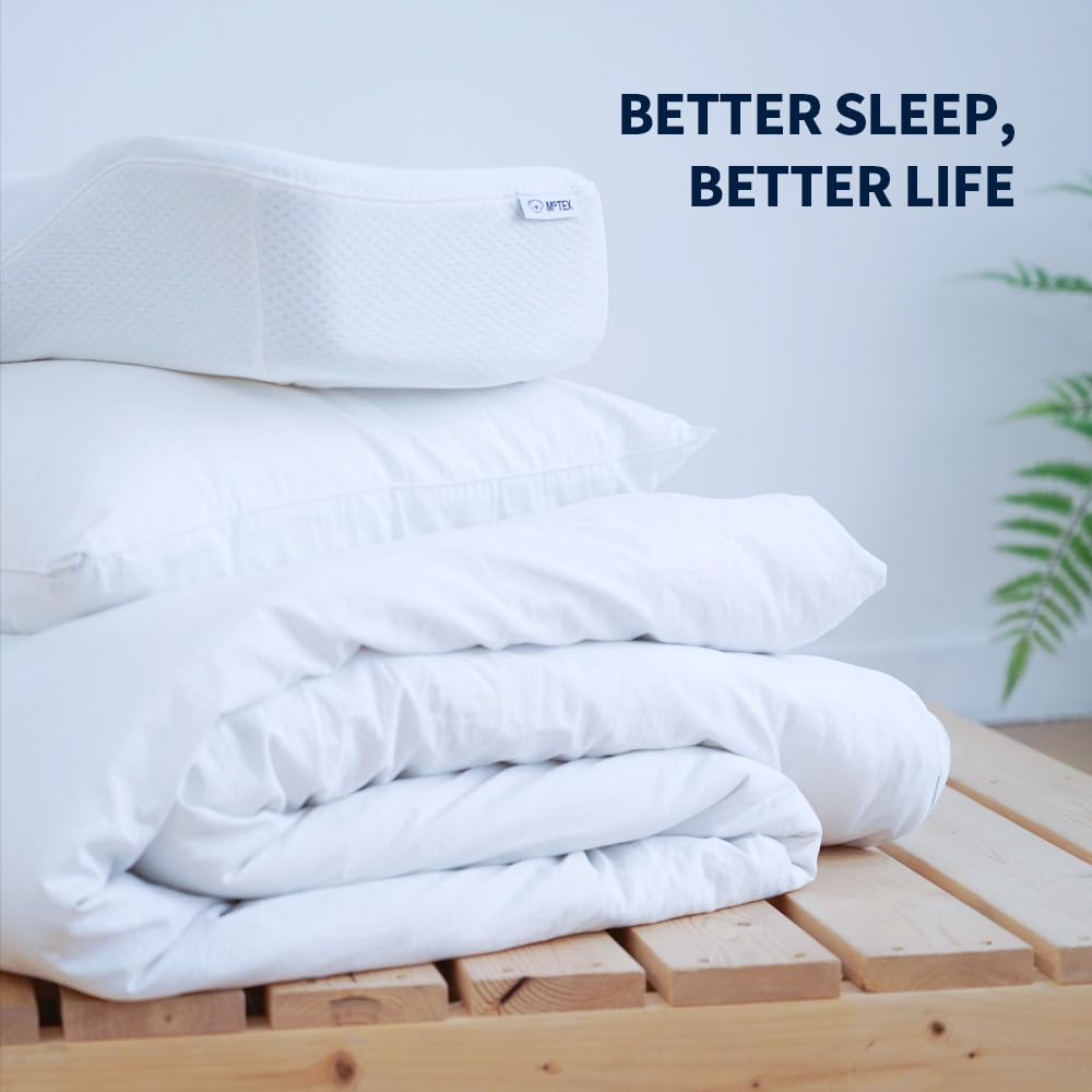 Height Adjustable Memory Foam Pillows for Sleeping Neck Supporting Ergonomic