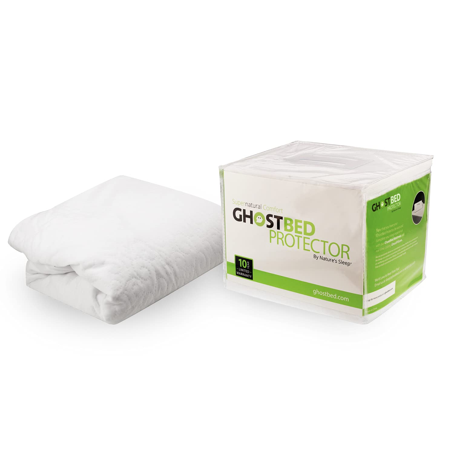 Water Resistant Mattress Protector Cover - Noiseless, Lightweight, Breathable