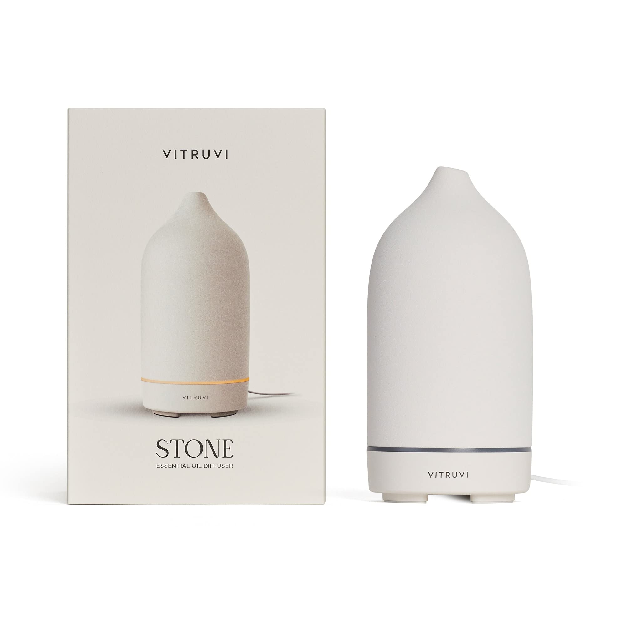 Diffuser, Ceramic Ultrasonic Essential Oil Diffuser for Aromatherapy